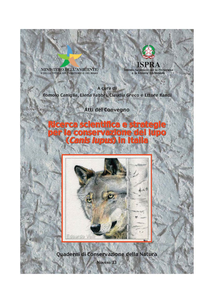 Ricerca scientifica e strategie per la conservazione del lupo in Italia